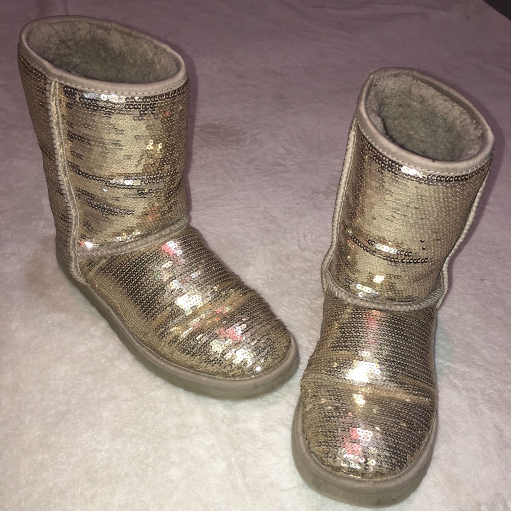 Classic Short Sequin Ugg Boots